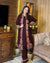 MARYAM'S CLOSET 3 Pc Gown Embroidery Dress
